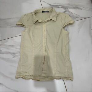 Brandy Melville olive Button-Up Shirt
